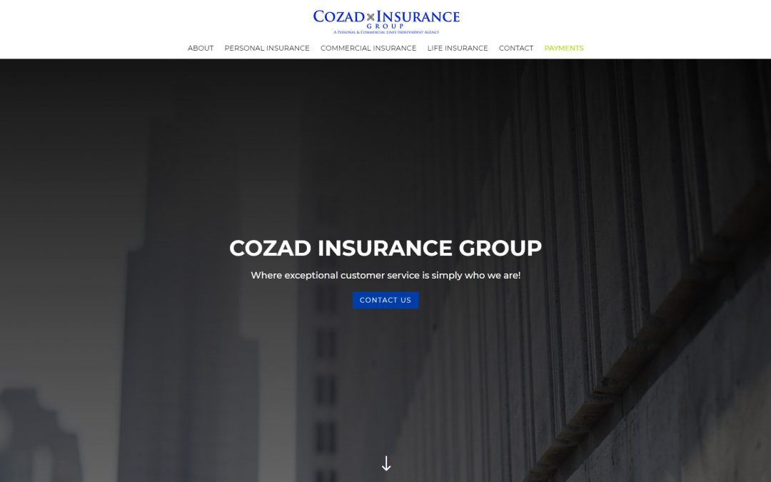 Web Design Cozad Insurance